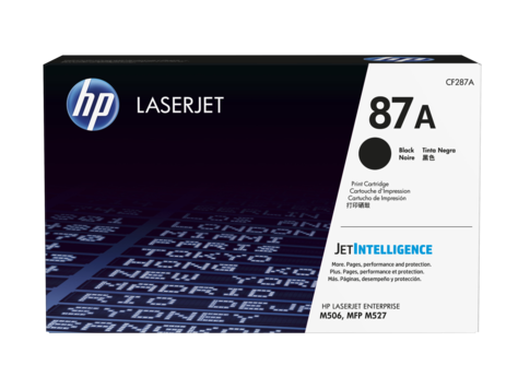 HP 87A Black Original LaserJet Toner Car (CF287A) EL